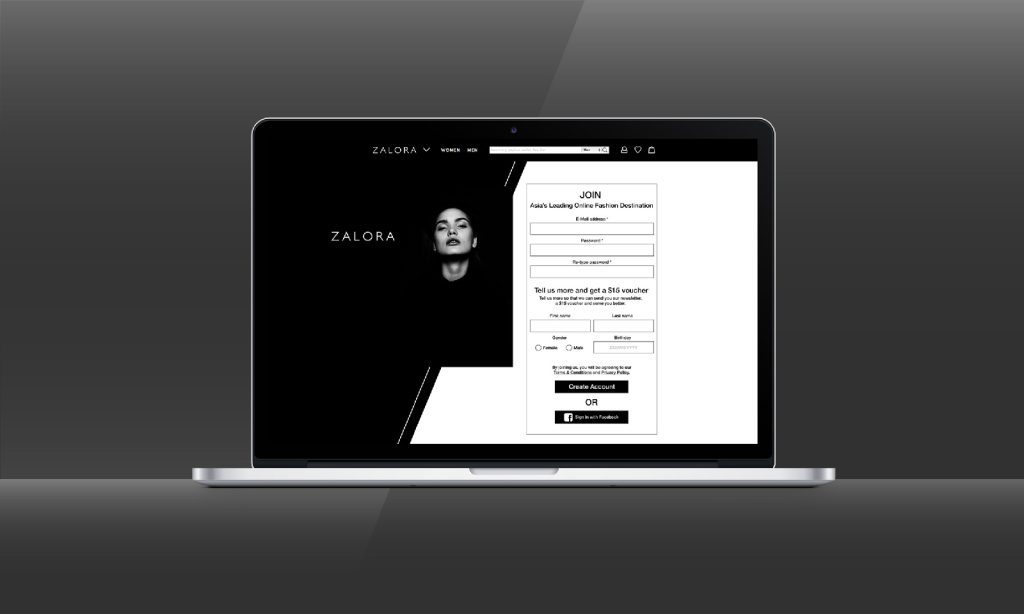 Homebase Studio Experience Interaction Design ZALORA Redesign 01